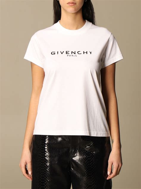 givenchy t shirt womens|Givenchy cropped t shirt.